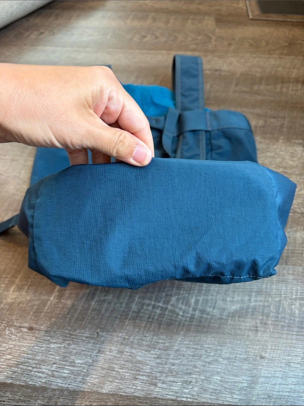 Marmot Urban Hauler Backpack Medium Teal/Blue Tote Drawstring Top READ